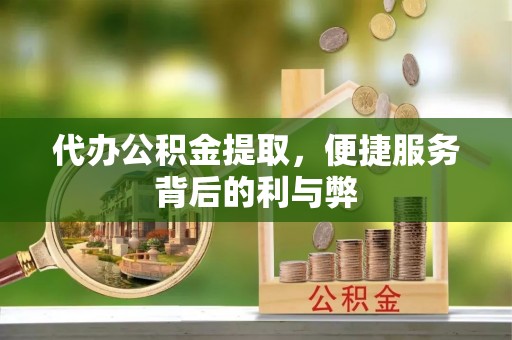 海端代办公积金提取，便捷服务背后的利与弊