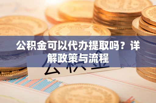 海端公积金可以代办提取吗？详解政策与流程