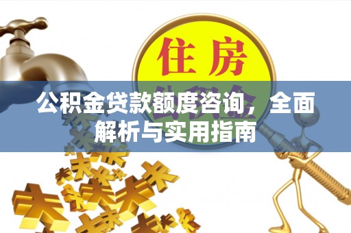 海端公积金贷款额度咨询，全面解析与实用指南