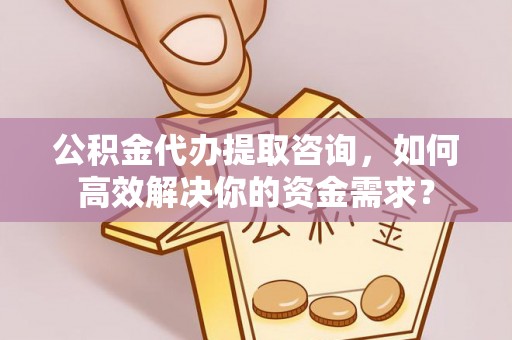 海端公积金代办提取咨询，如何高效解决你的资金需求？
