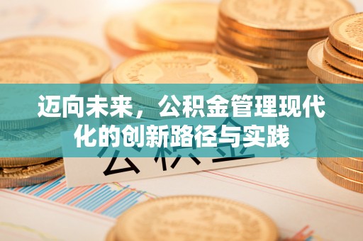 海端迈向未来，公积金管理现代化的创新路径与实践
