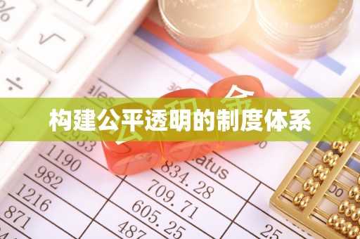 海端构建公平透明的制度体系