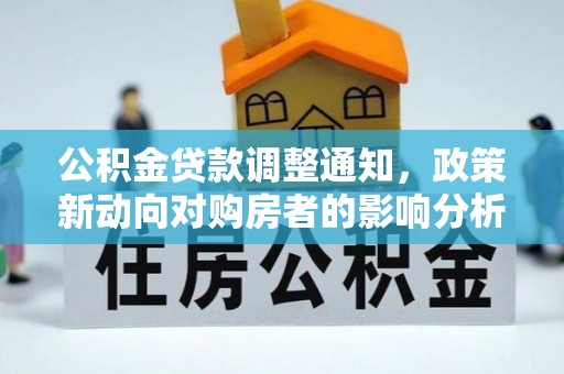 海端公积金贷款调整通知，政策新动向对购房者的影响分析