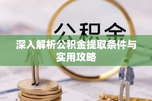 海端深入解析公积金提取条件与实用攻略