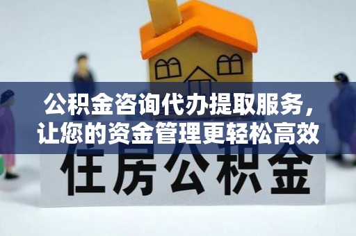 海端公积金咨询代办提取服务，让您的资金管理更轻松高效
