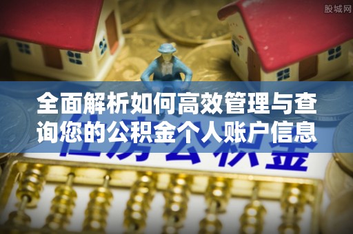 海端全面解析如何高效管理与查询您的公积金个人账户信息
