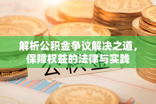 海端解析公积金争议解决之道，保障权益的法律与实践