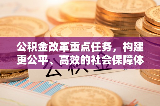 海端公积金改革重点任务，构建更公平、高效的社会保障体系