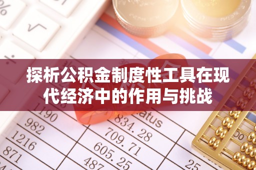 海端探析公积金制度性工具在现代经济中的作用与挑战