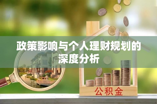 海端政策影响与个人理财规划的深度分析